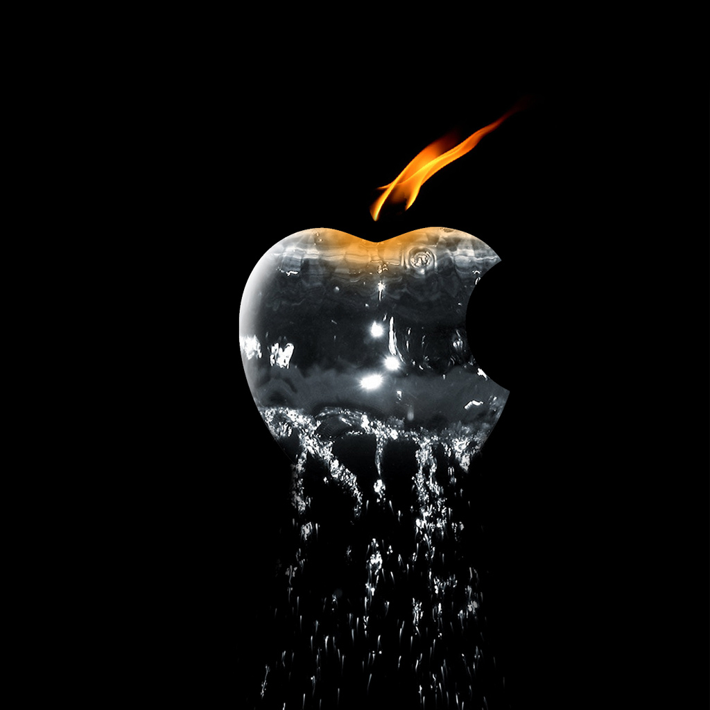 [49+] Apple 3D Logo HD Wallpaper on WallpaperSafari