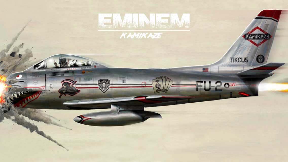 Eminem Kamikaze HD Wallpaper Paperpull