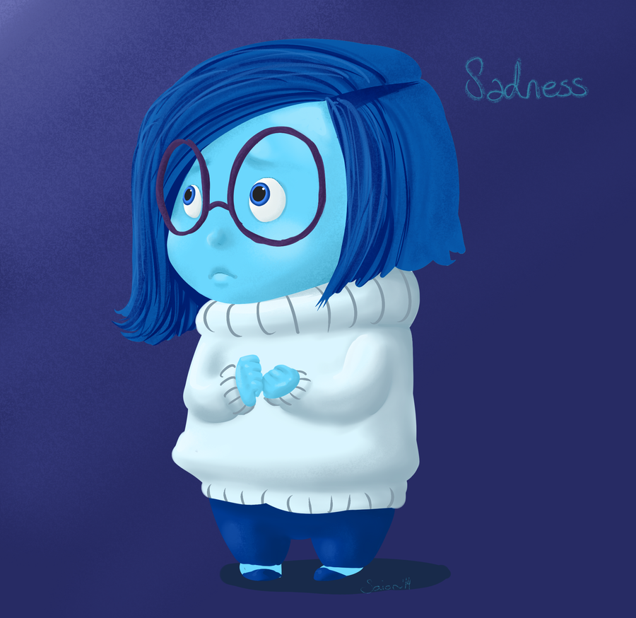 Inside out   Sadness by Shirusaki on