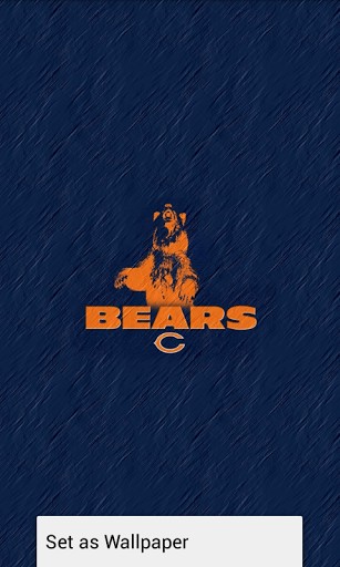 Bigger Chicago Bears Wallpaper HD For Android Screenshot