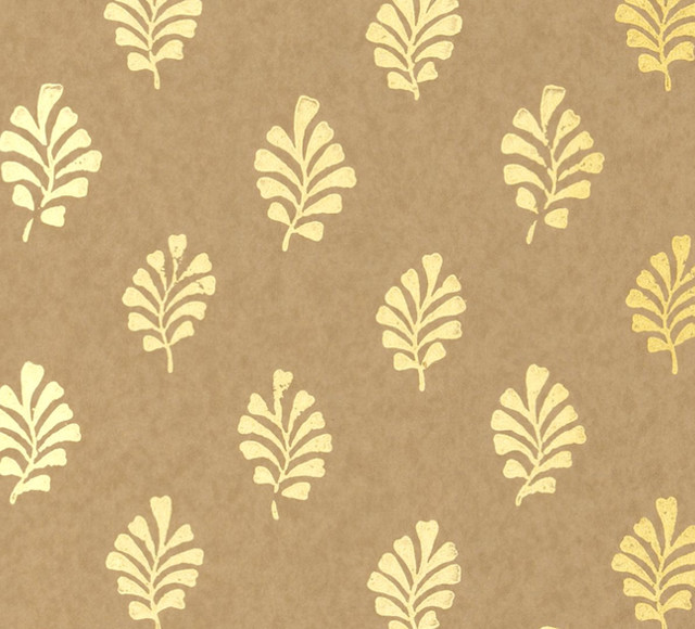 Free download Metallic Gold Leaf Wallpaper Modern Wallpaper by Furbish