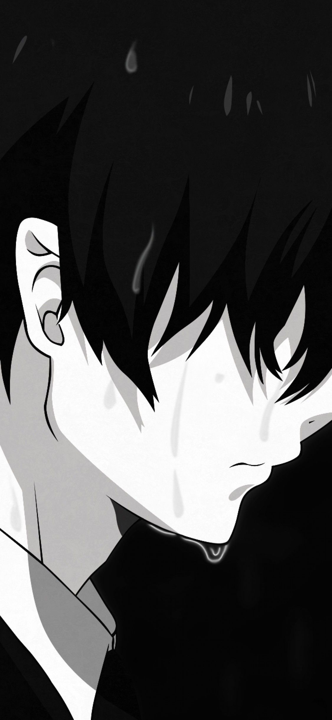 Sad Anime Aesthetic Wallpaper On