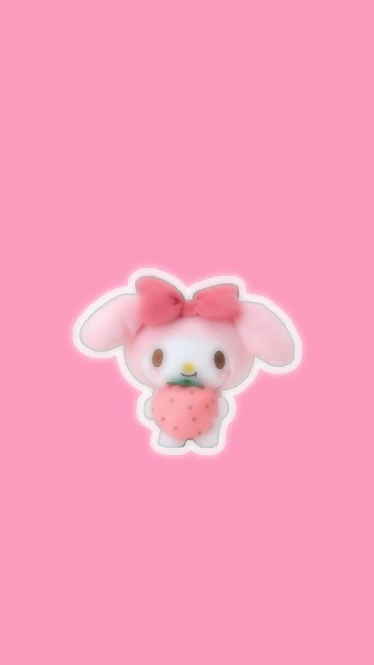 Velvet432 Hello Kitty iPhone Wallpaper Pink Anime