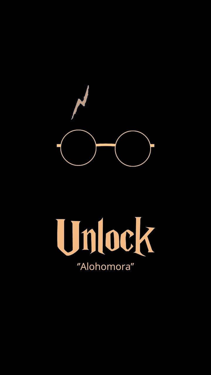 Harry Potter Black And Gold iPhone Wallpaper