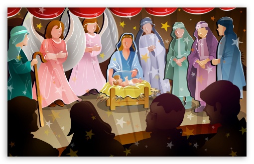 Birth Of Jesus Christ HD Wallpaper For Wide Widescreen Whxga