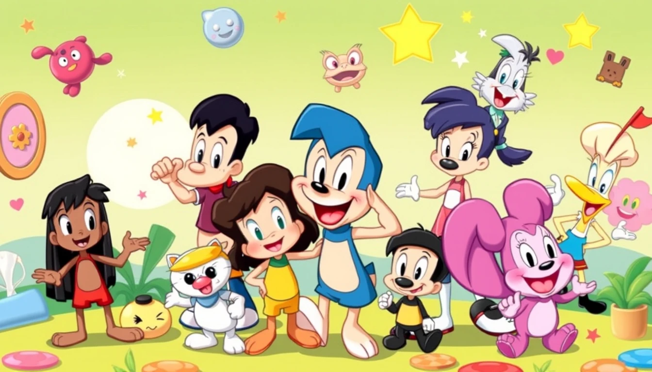 Cartoon Characters Wallpaper