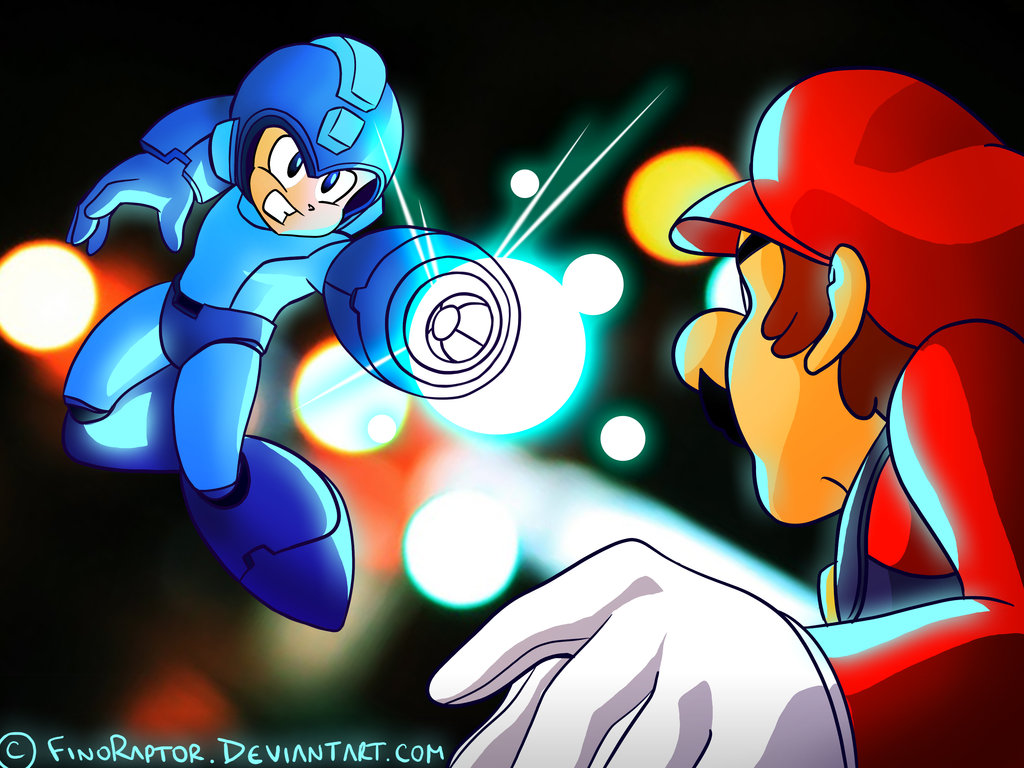Megaman Joins The Action Super Smash Bros E3 By Finoraptor On