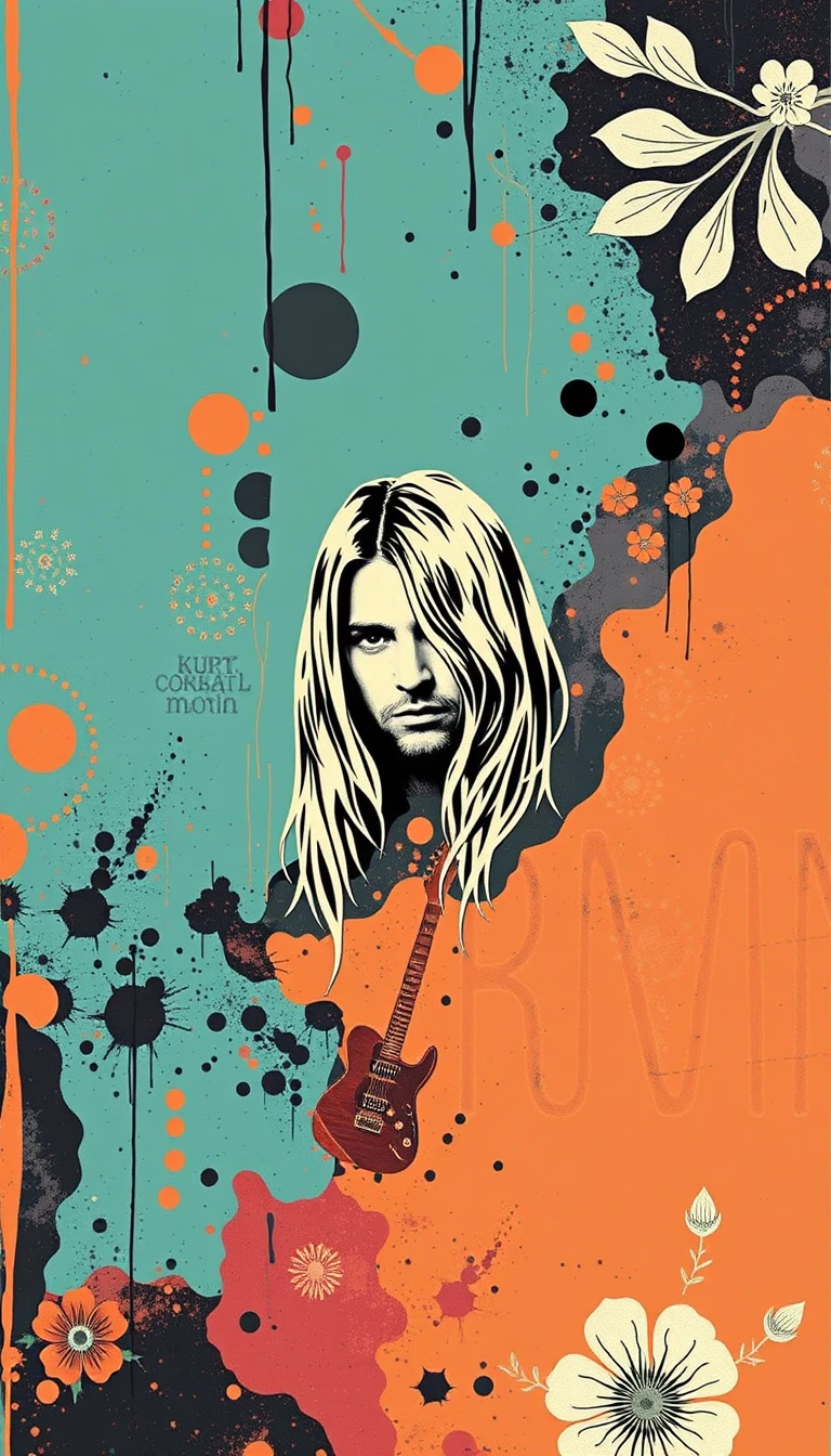 Kurt Cobain Phone Wallpaper