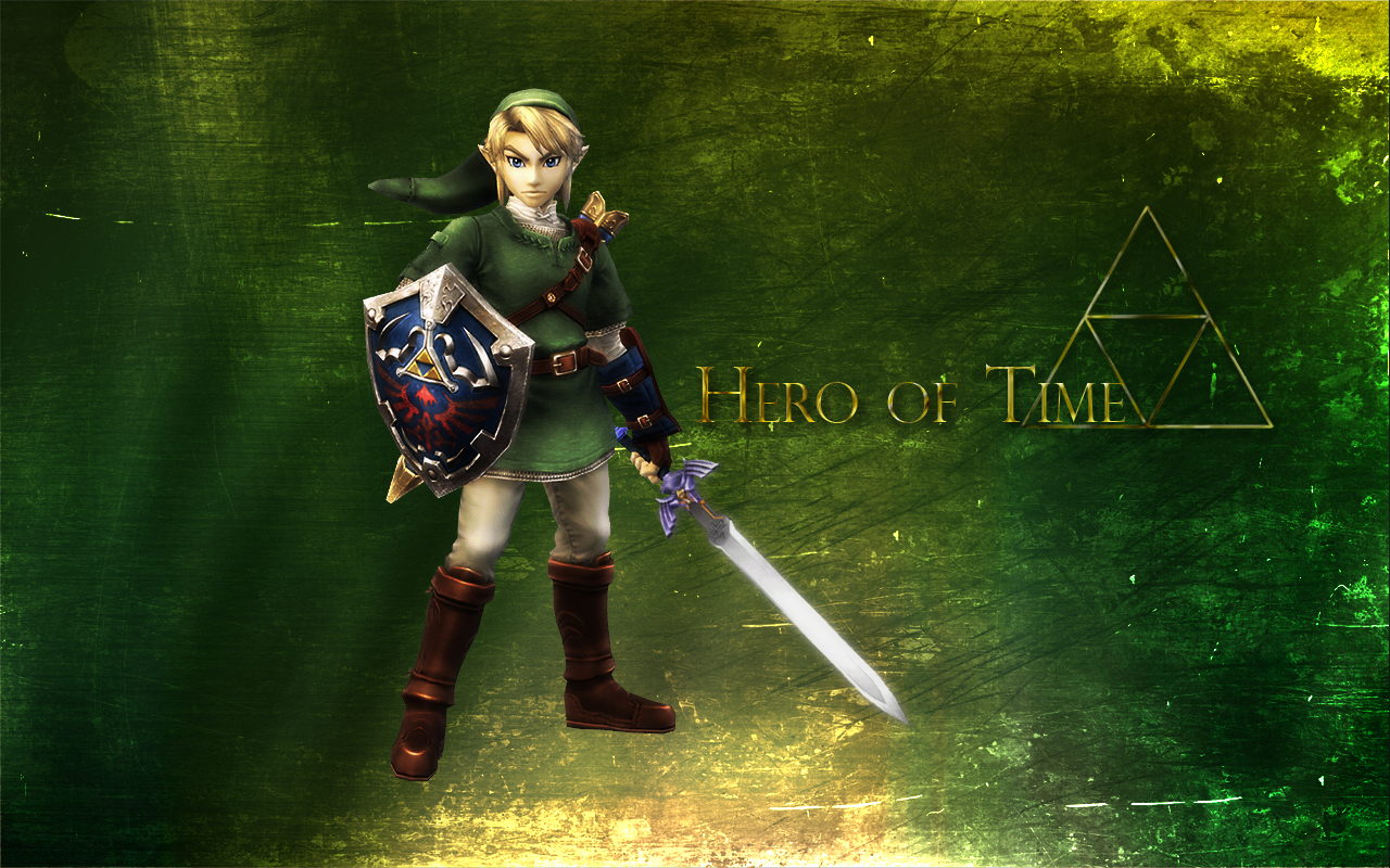 Link Triforce Wallpaper The Legend Of
