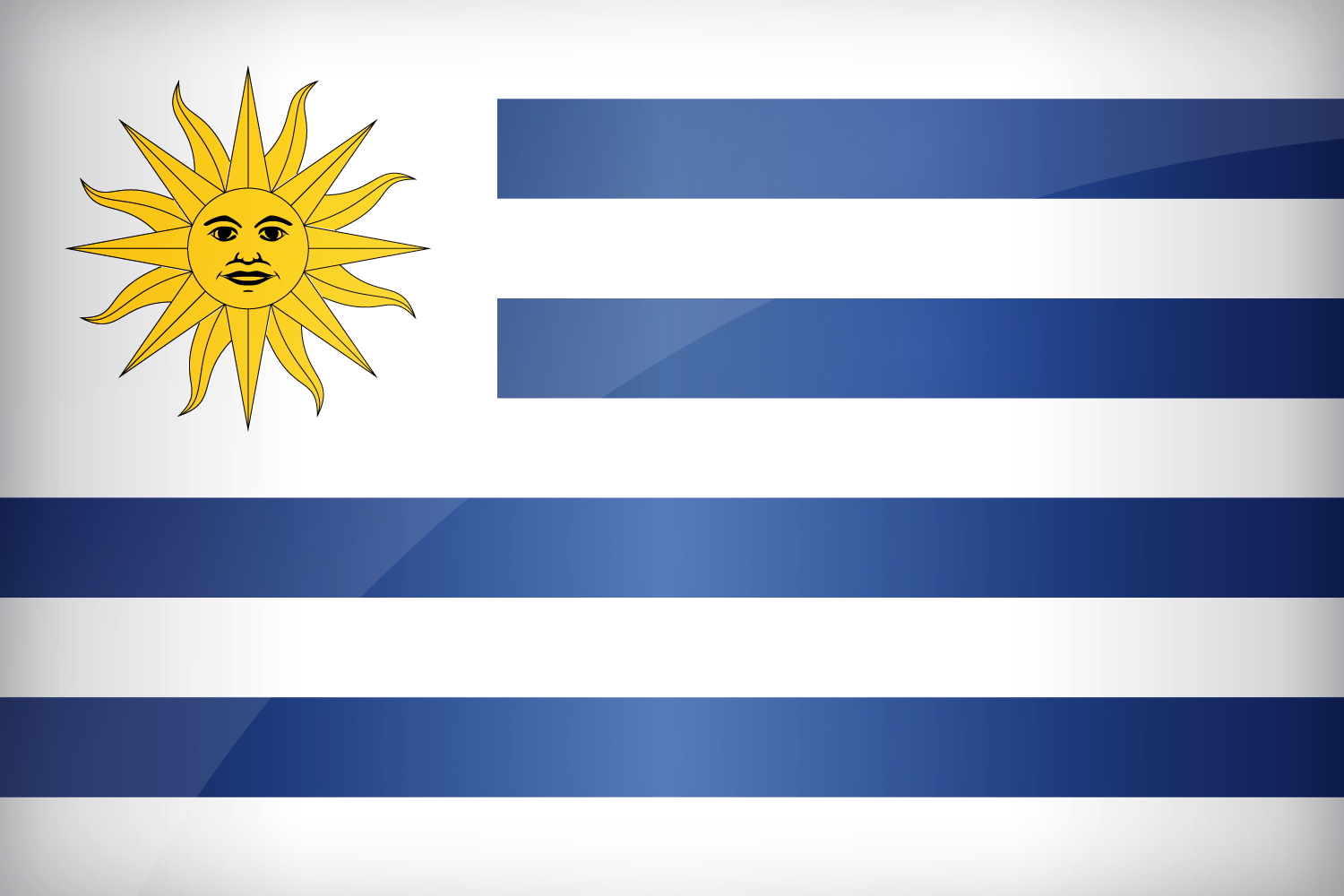 Flags In Axipix National Flag Of Uruguay