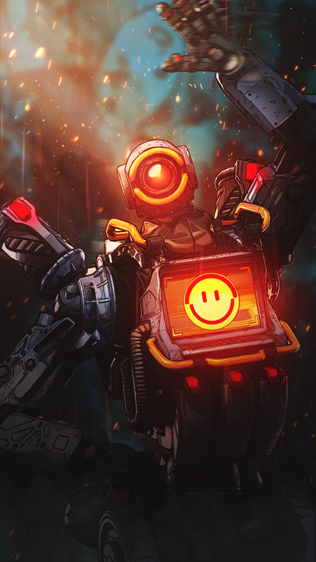 Finally Finished The Pathfinder Wallpaper High Five Apexlegends