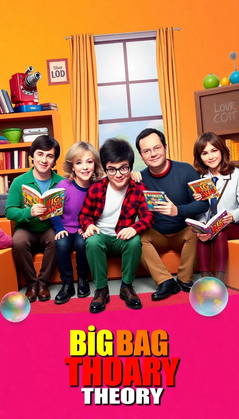 The Big Bang Theory 4k Wallpaper