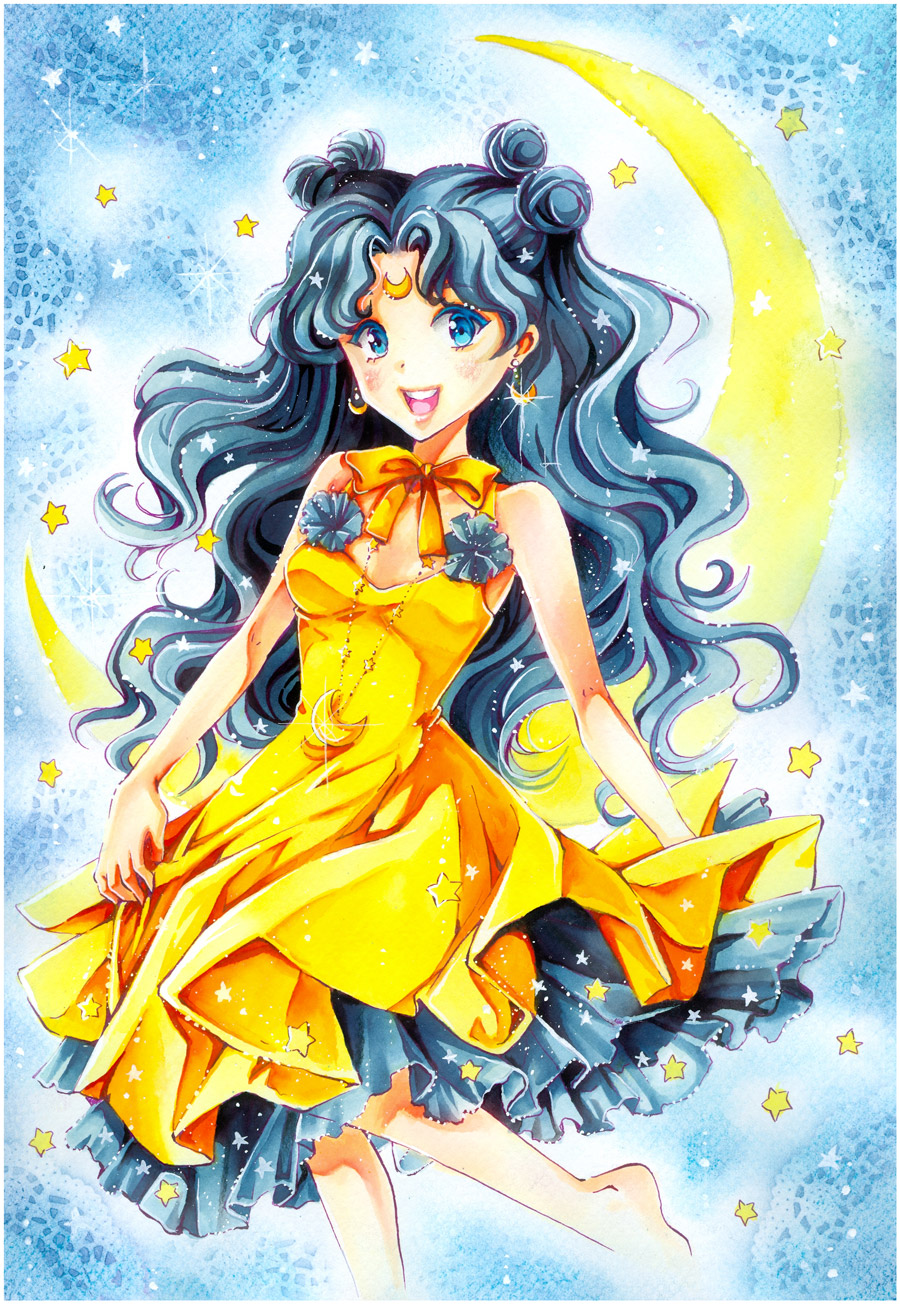 Sailor Moon Luna By Naschi