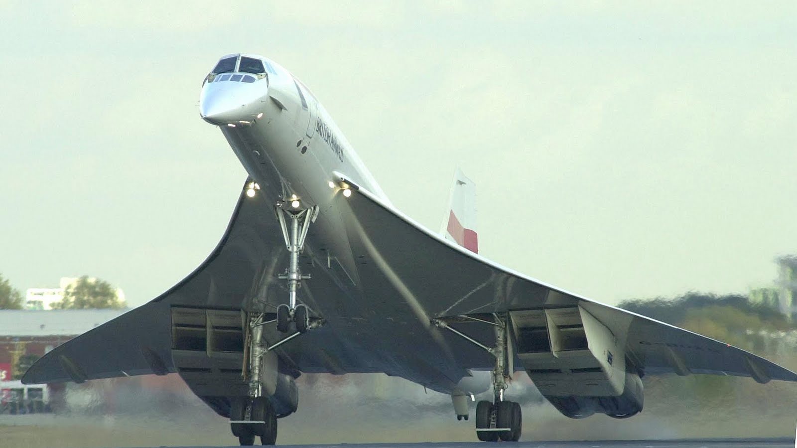 Concorde Take Off Wallpaper