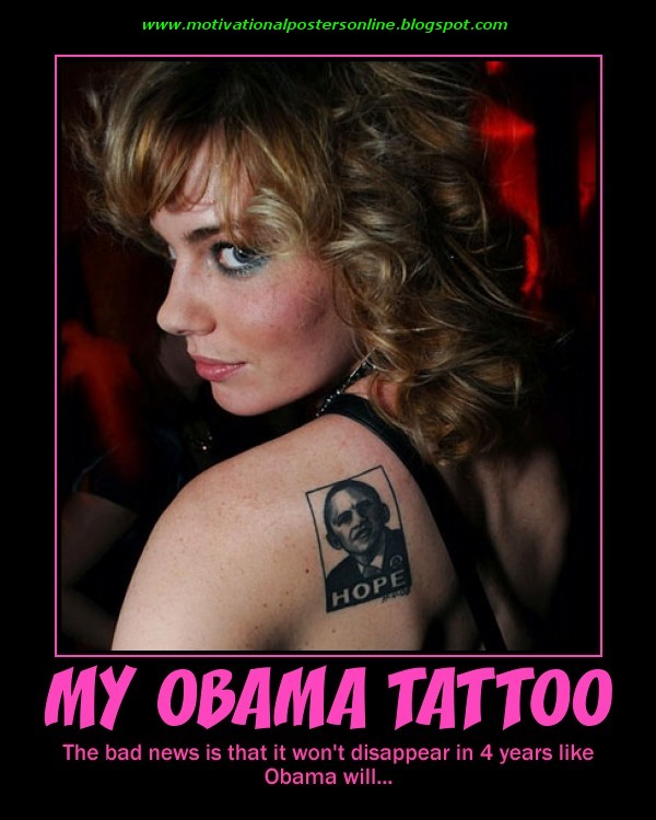 My Obama Tattoo Tats Ink Barack Barackobama Babes Girl Hot Funny