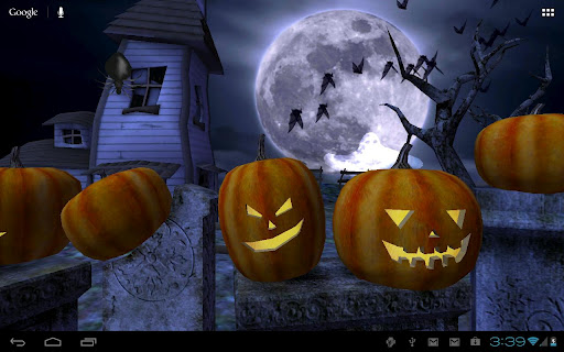 halloween live wallpaper