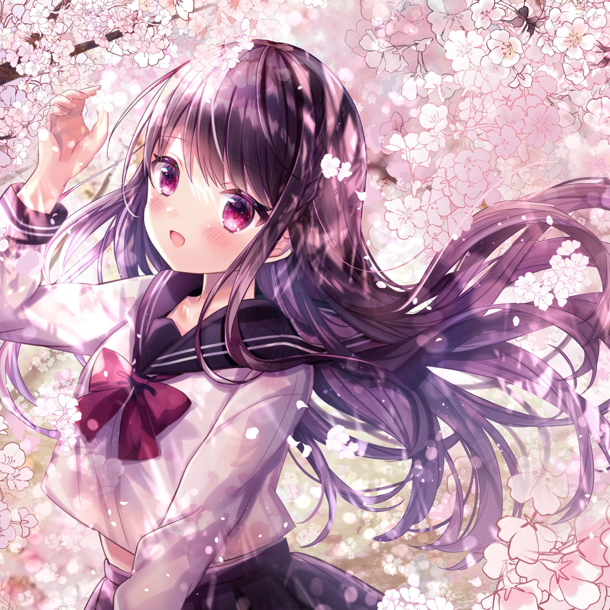 Pink Anime Aesthetic Wallpaper