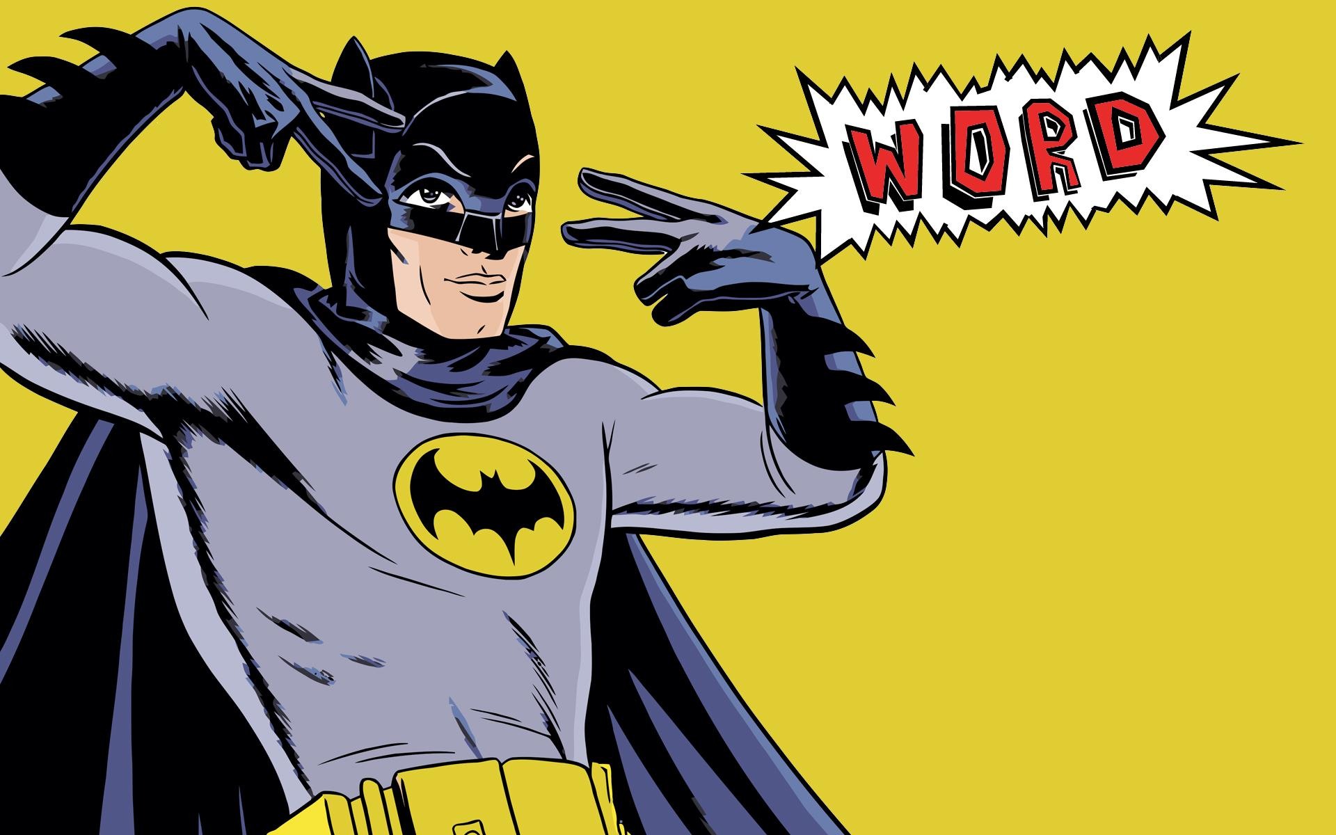 Batman Word Desktop Wallpaper
