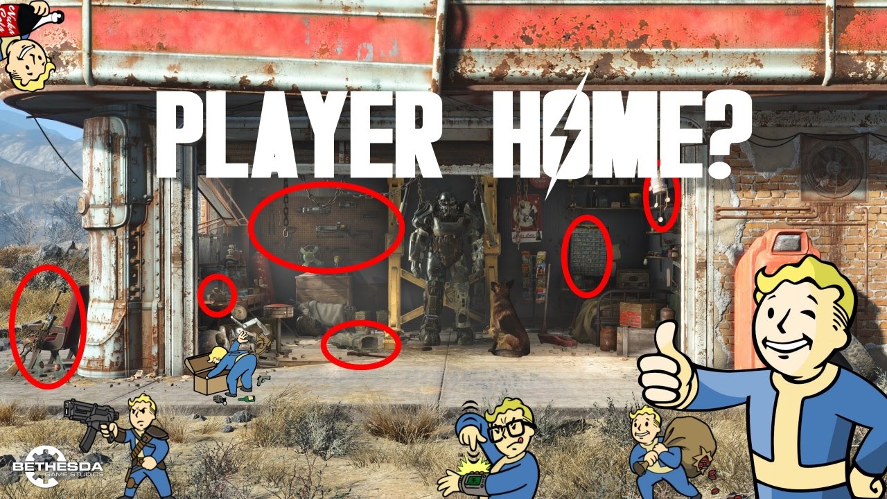 Find more FALLOUT 4 Player Home or Workshop 4K Image In Depth Analysis. 