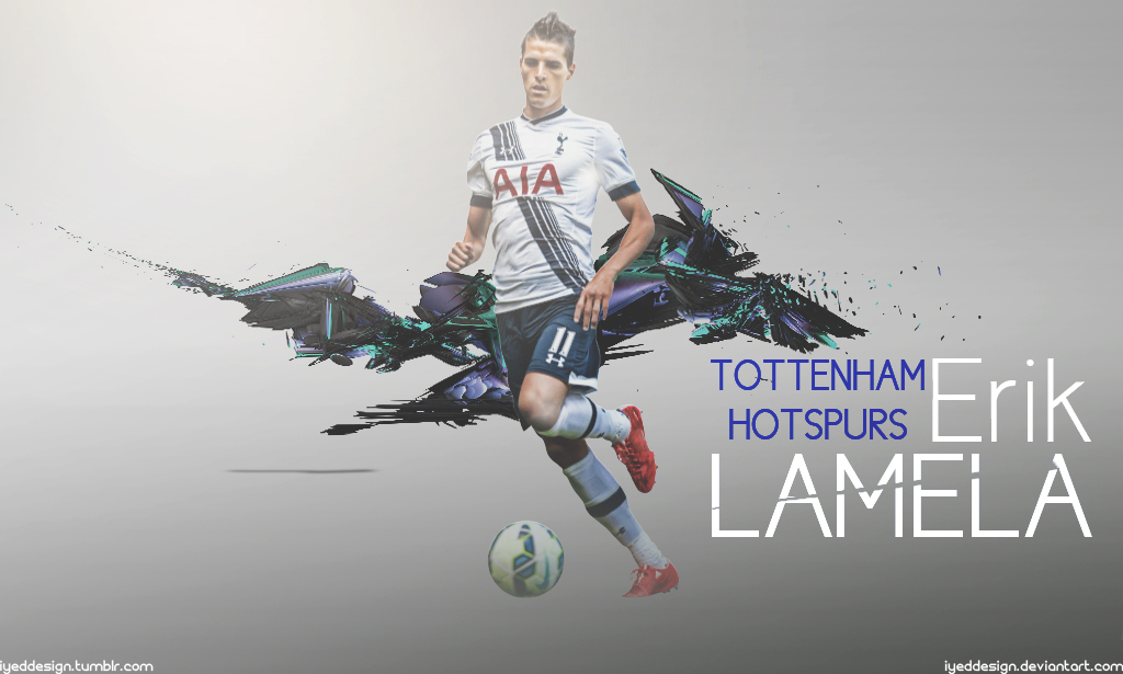 Erik Lamela Tottenham Hotspurs Fc Wallpaper By
