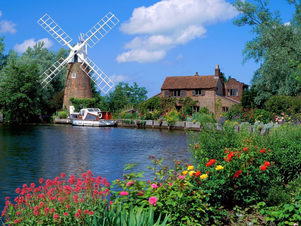 Windmill Holland Wallpaper For Desktop Cool