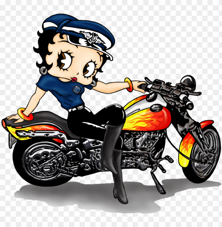 Related Wallpaper Betty Boop Motorcycle Png Image With
