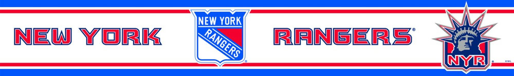 🔥 Free download NHL New York Rangers Prepasted Border Hockey Decor ...