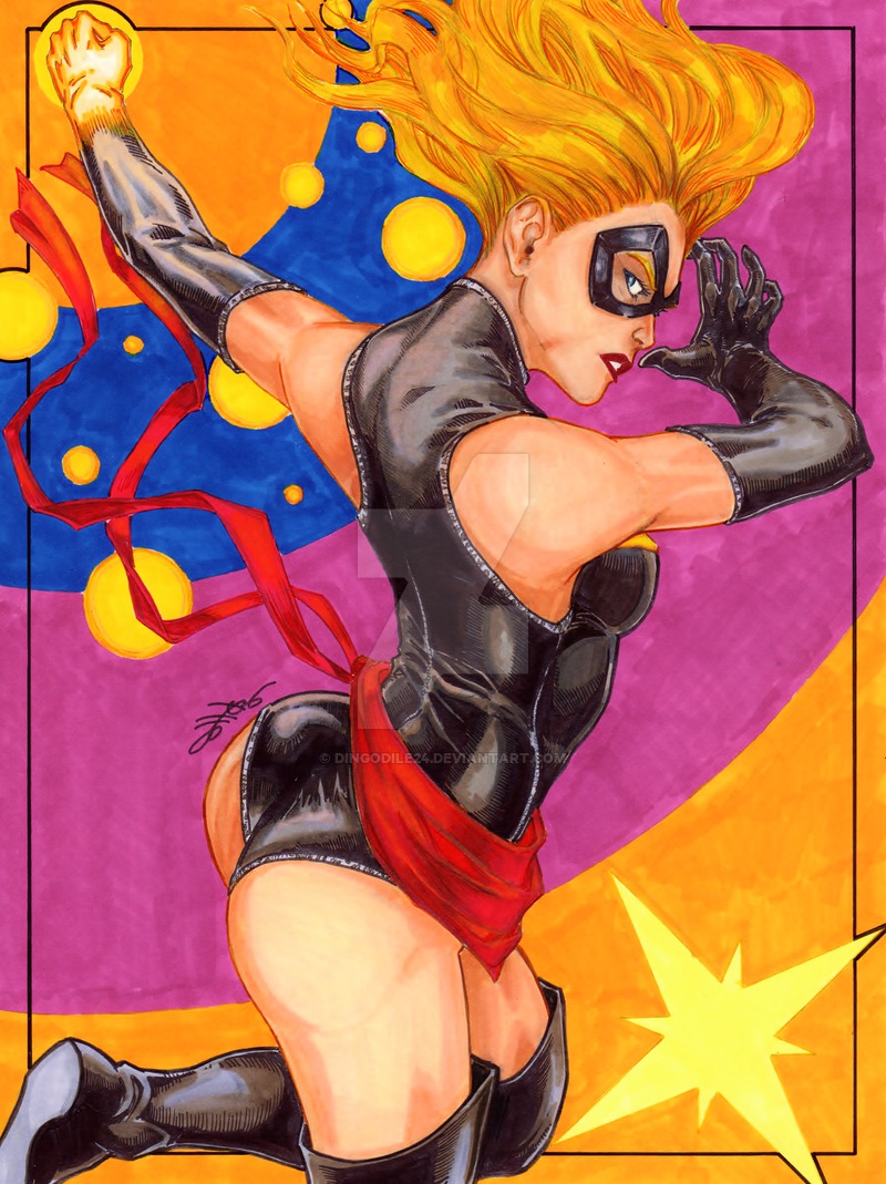 Carol Danvers Ms Marvel Colored Sold By Dingodile24
