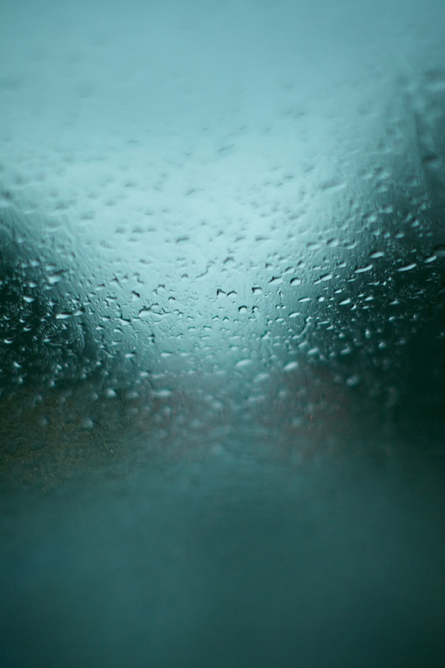 Rain Drop Simply Beautiful iPhone Wallpaper
