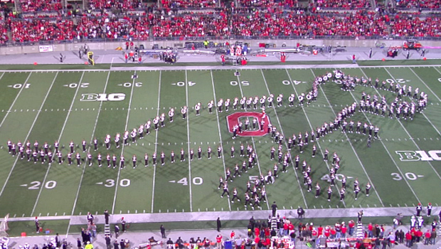 Ohio State Marching Band Penn Halftime Jpg