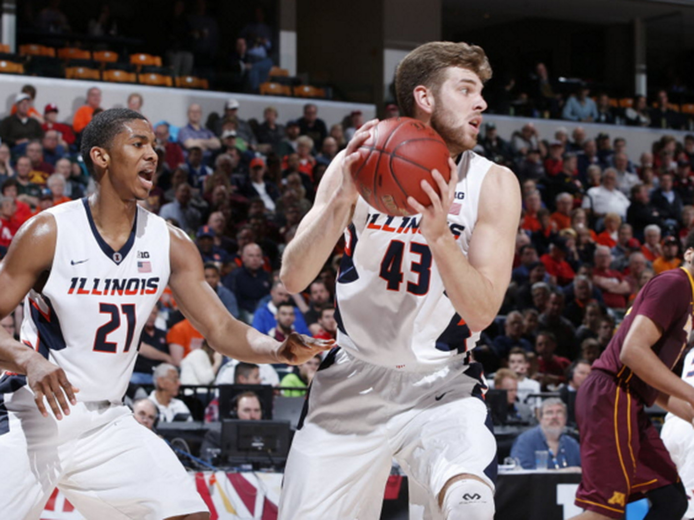 Illini Cruise Past Gophers In First Round Of Big Ten Tournament