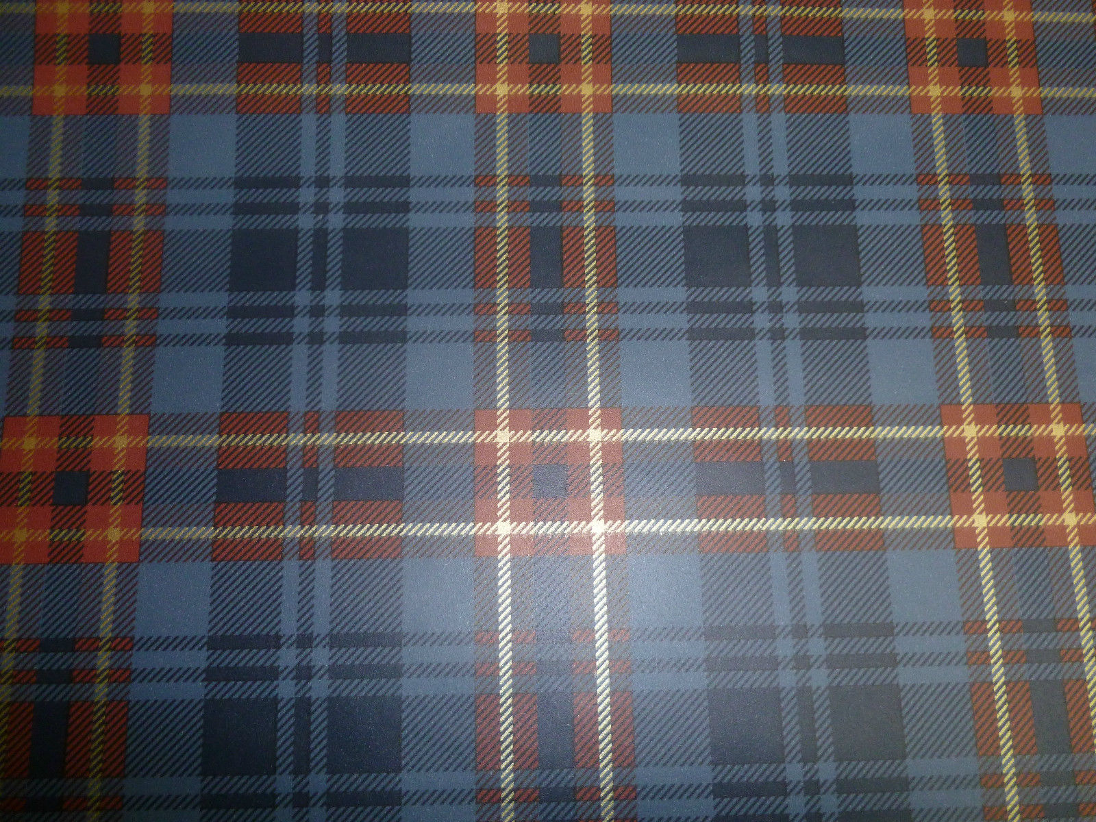 Traditional Blue Red Plaid Wallpaper Bolt 56 Sq Ft Den Game Room
