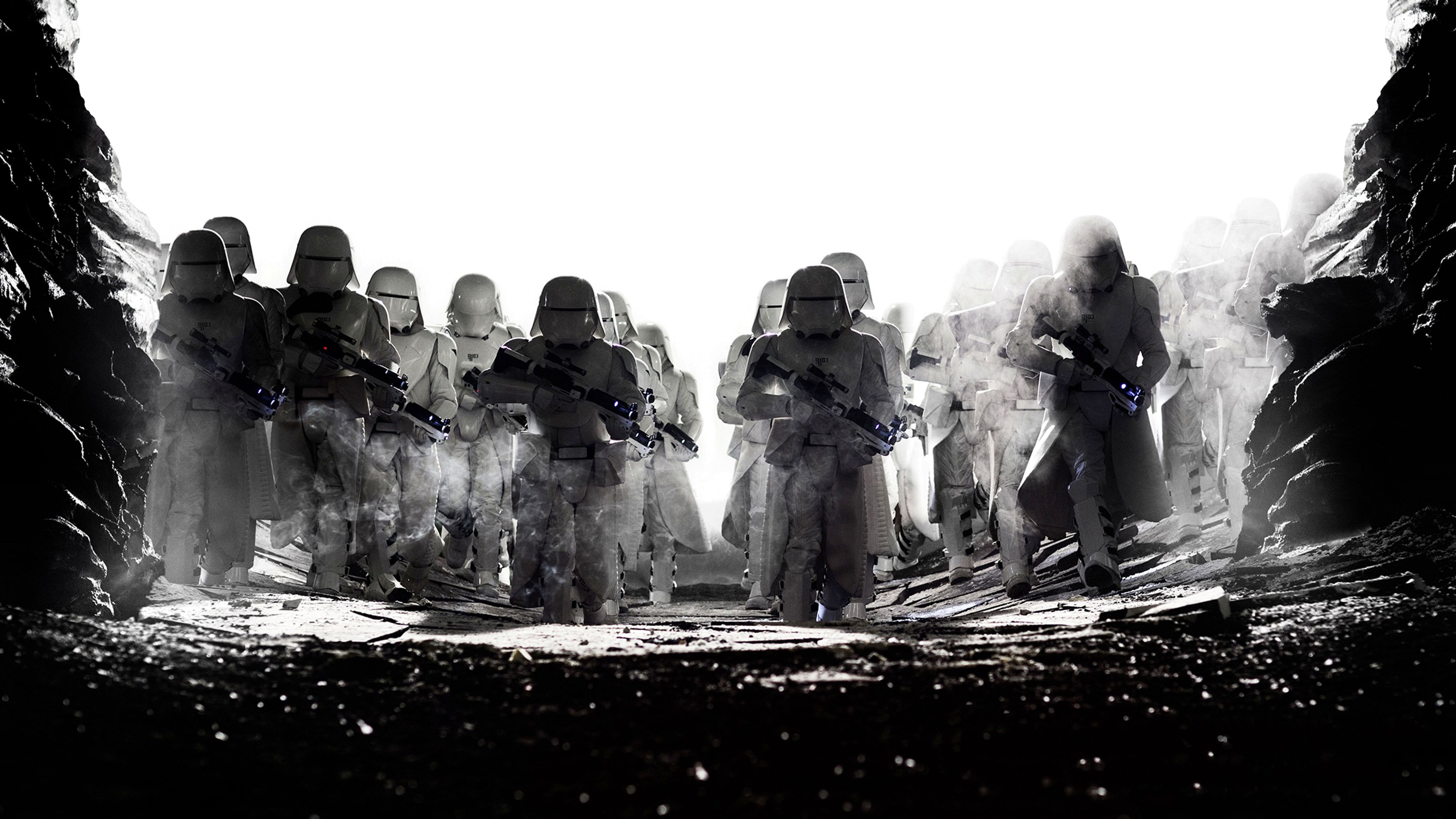 Star Wars The Last Jedi Snowtroopers 4k Wallpaper