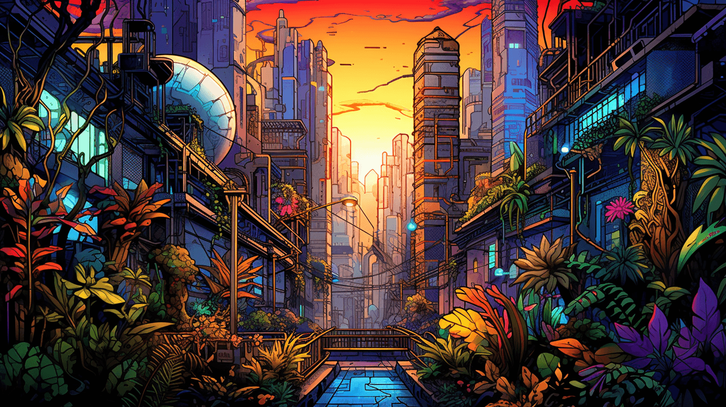 City Art Wallpaper