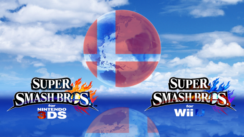 Super Smash Bros Wii U 3ds Logo Wallpaper By Thewolfbunny On