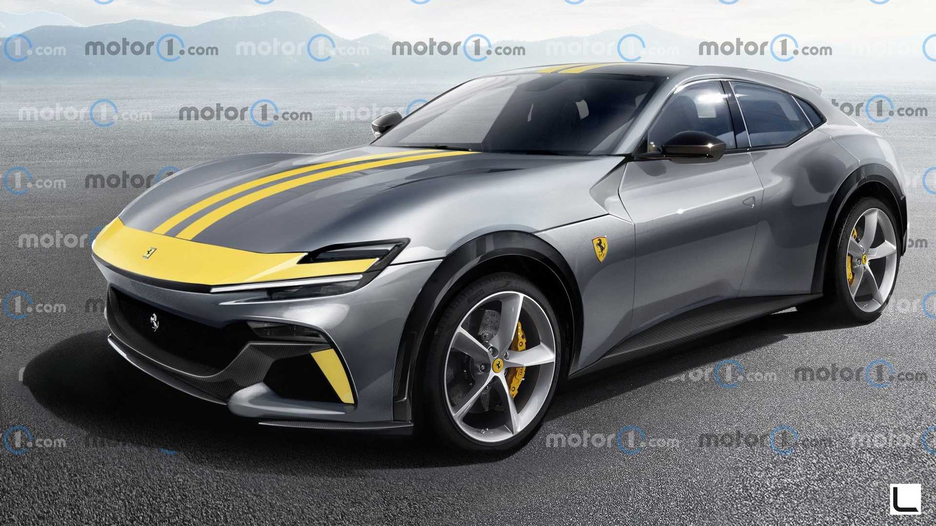 Ferrari Purosangue Suv Accurately Rendered After Leaked Photos
