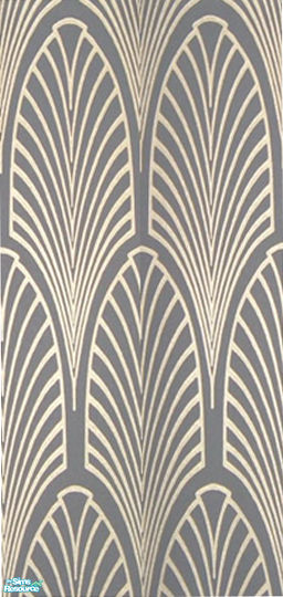 Debs913 S Laura Simly Designs Art Deco Wallpaper Silver Fans