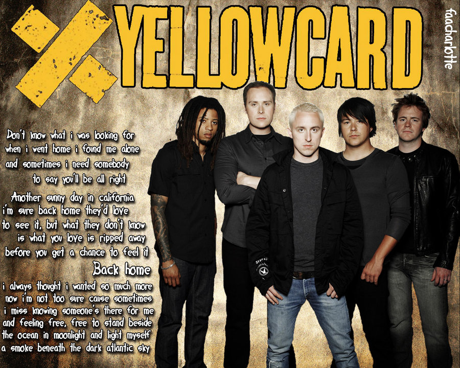 Wallpaper Yellowcard By Fallykillradio