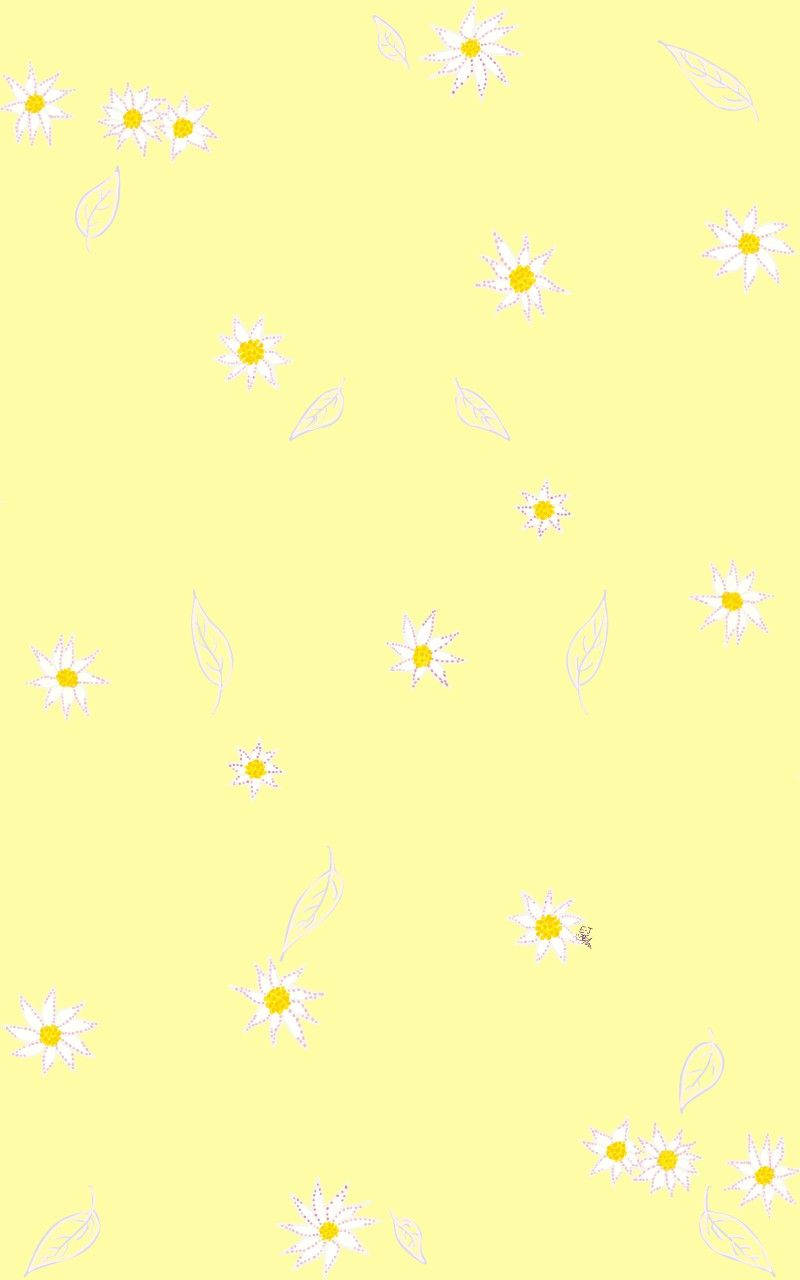 Pastel Yellow Aesthetic Wallpaper