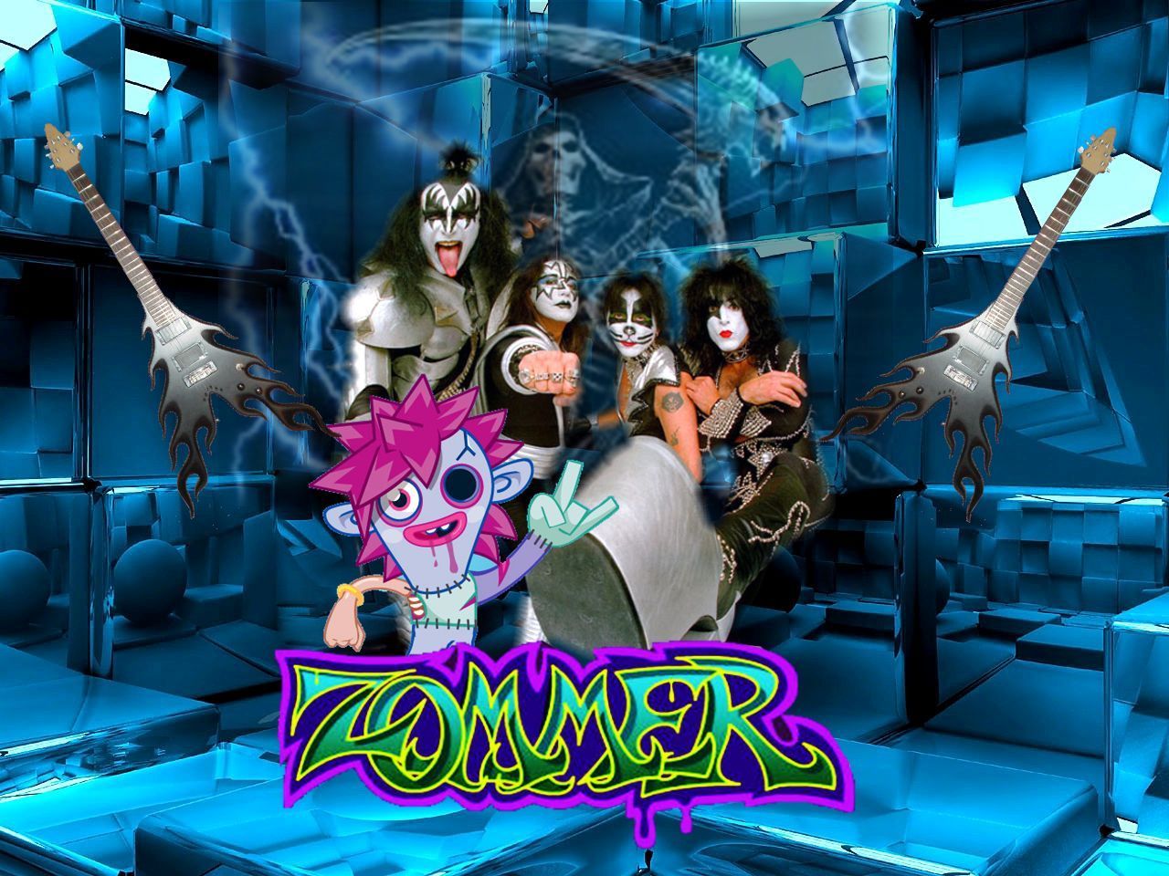 Rockin Zommer   Moshi Monsters Wallpaper 8989856
