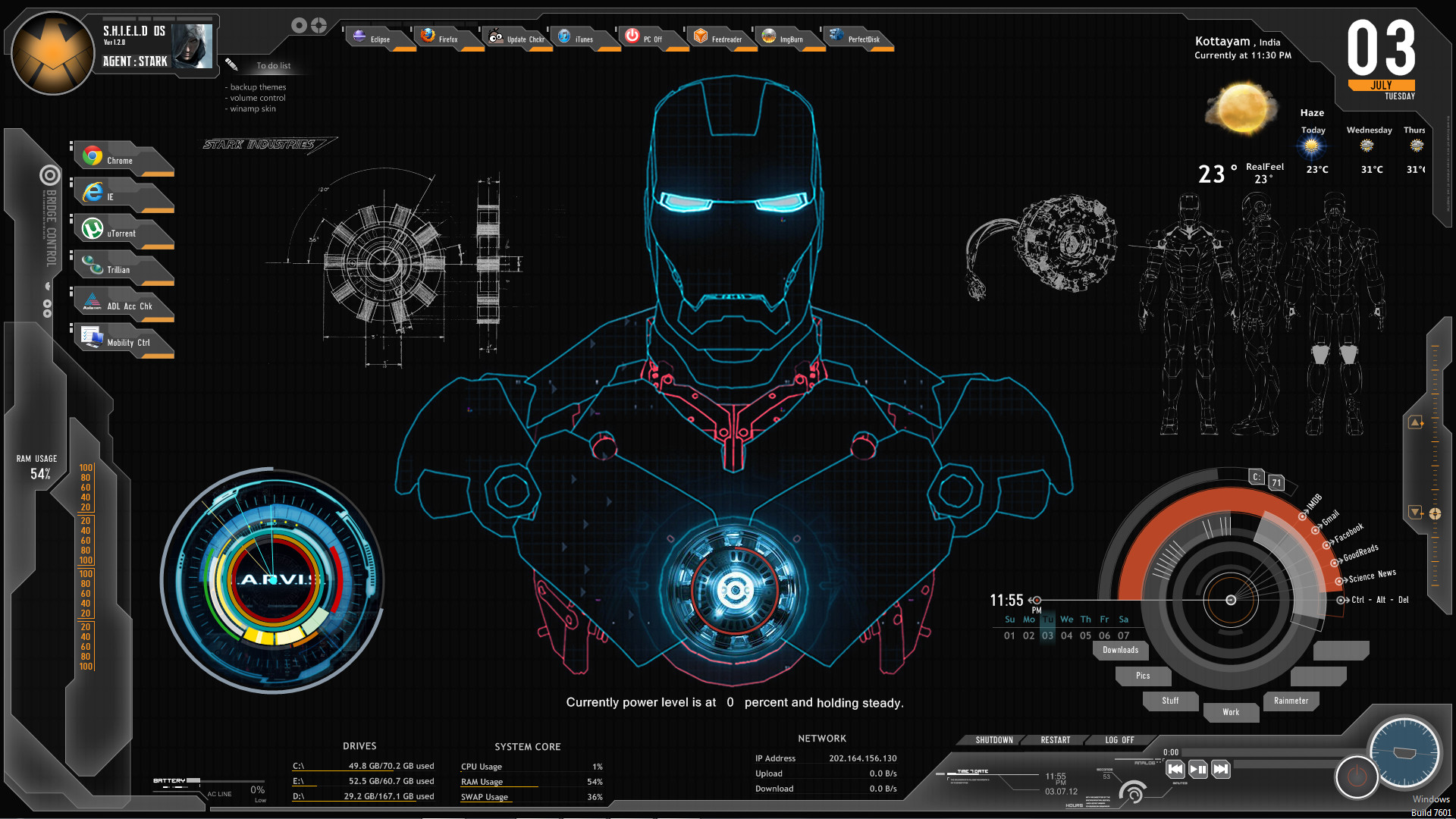 Jarvis Live Wallpaper For Pc Image