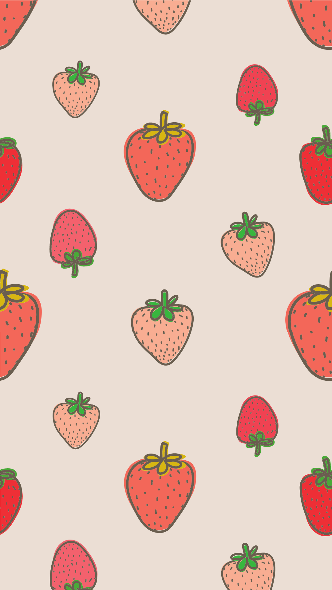 Strawberry Watercolor Wallpapers  Wallpaper Cave