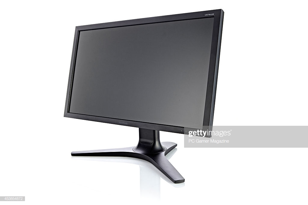 A Sonic Vp2770 Led Lcd Monitor Photographed On White News