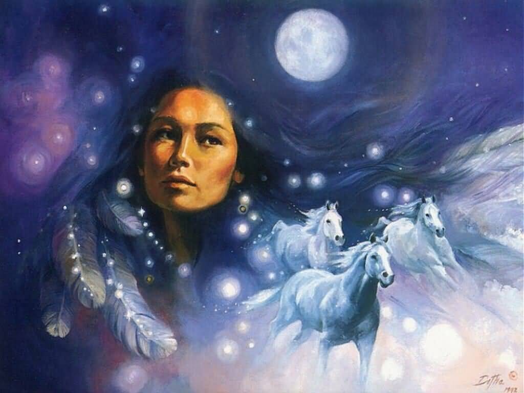 Native American Women Large Image