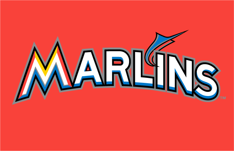 Engineering The Marlins Logo Fish Bat Covering Miami