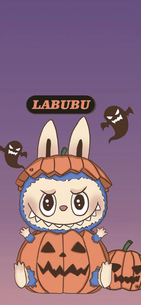 Labubu Halloween Wallpaper