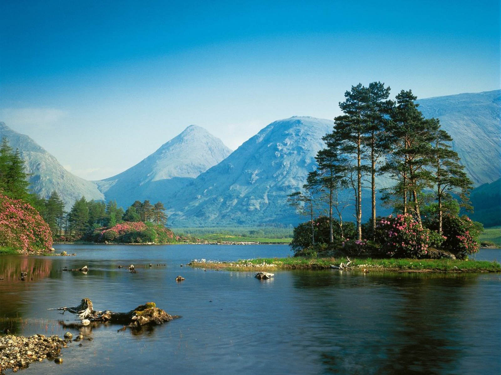 Peaceful Sceneries Wallpaper