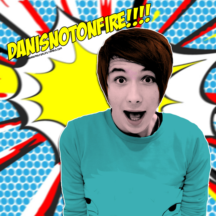 Danisnotonfire And Amazingphil Wallpaper Popart By