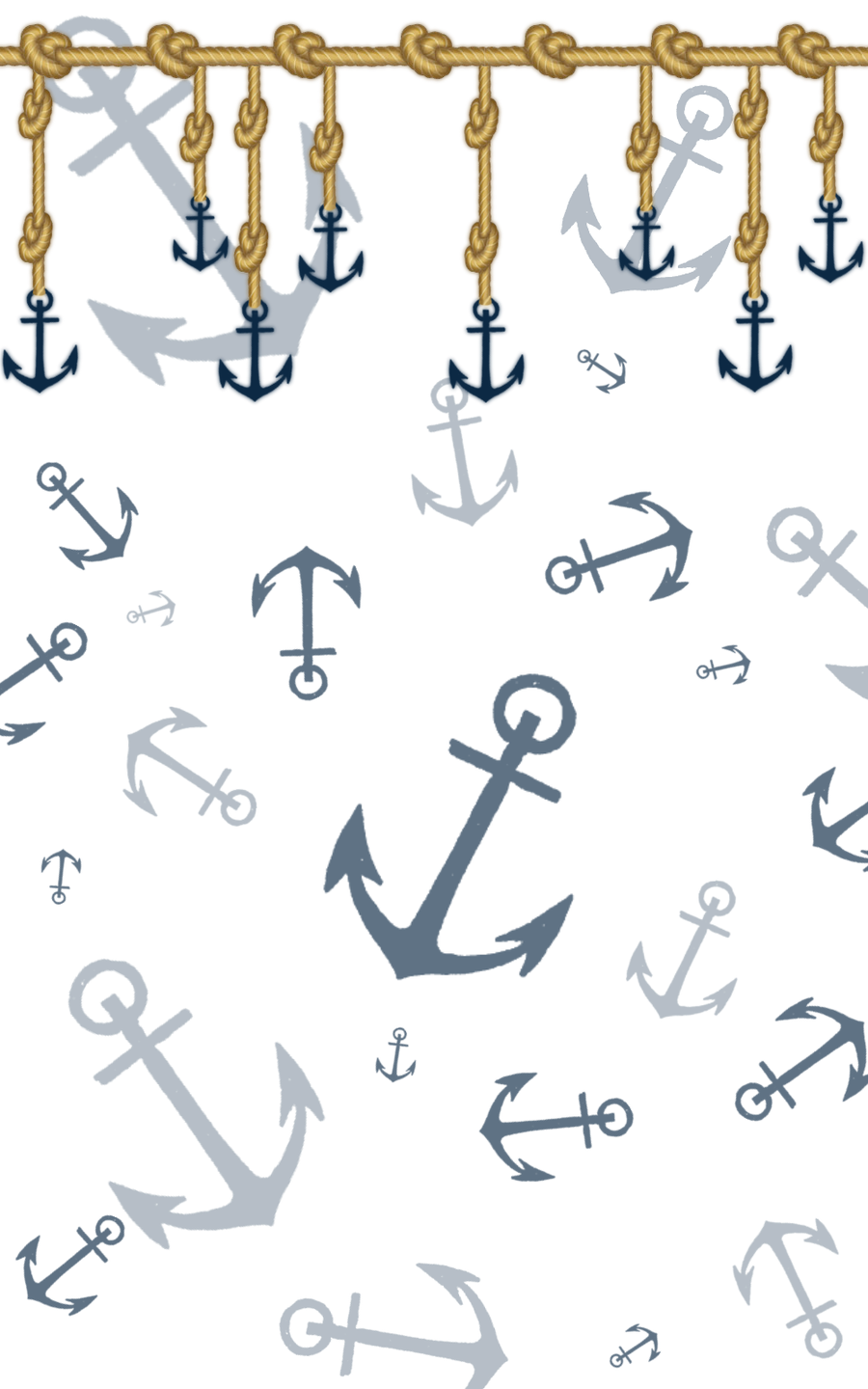 Nautical Background Anchor