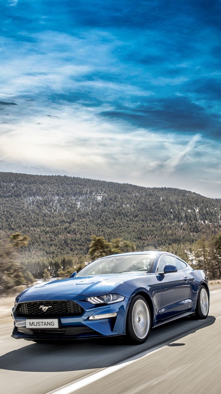 Ford Mustang Universal Phone Wallpaper Background Super